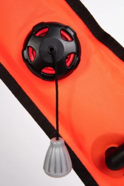 APEKS PARACHUTE DE PALIER 140 CM Orange -Paradis Marin APEKS BOUEE DE SIGNALISATION SURFACE RE1250801 1