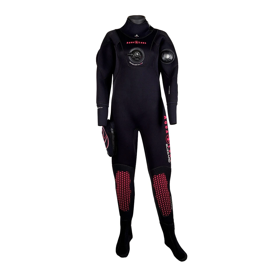 AQUALUNG BLIZZARD PRO Femme 4mm Combinaison De Plongée étanche 1 AQUALUNG BLIZZARD PRO Femme 4mm Combinaison De Plongée étanche