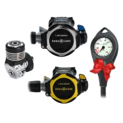 AQUALUNG LEGEND 3 DIN Pack Détendeur Avec Octopus Et Manomètre