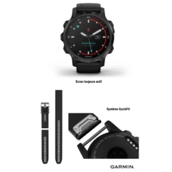 GARMIN_DESCENT MK2S NOIR MAT -Paradis Marin GARMIN DESCENT MK2S Noire 8