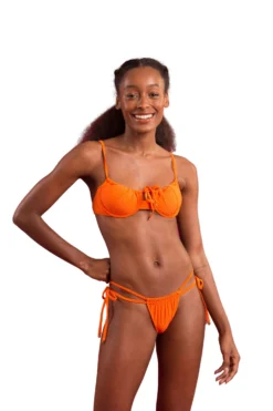 Bottom Dots-Orange Pipa -Paradis Marin bottom dots orange pipa model front 03 scaled