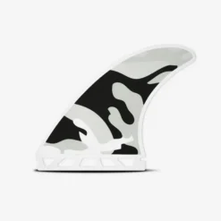AILERONS SURF FUTURES HONEYCOMB MEDIUM SET DE 3 WHITE/CAMO
