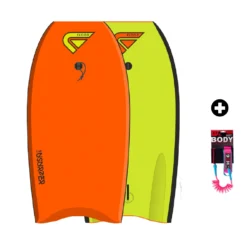 BODYBOARD FLOOD USURPER ORANGE/VERT 42'