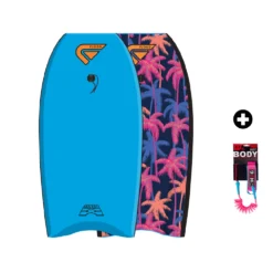 BODYBOARD FLOOD DYNAMX II PALM BLEU