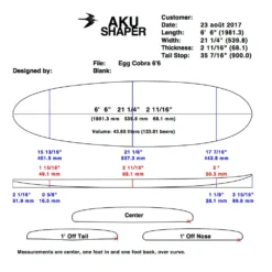 SURF PERFECT STUFF 6.6 EGG WHITE GLOSS